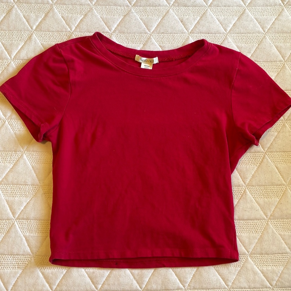 ❤️ Red Crop Top❤️